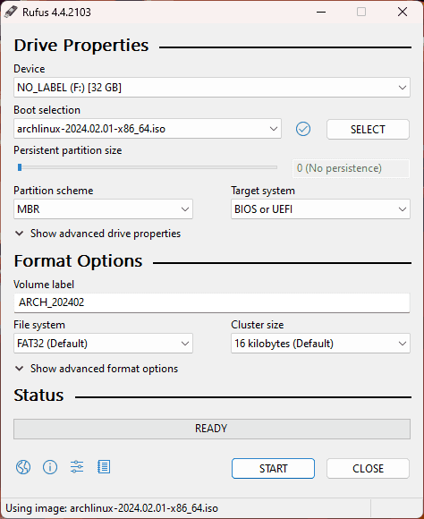 create windows 11 bootable usb on arch linux
